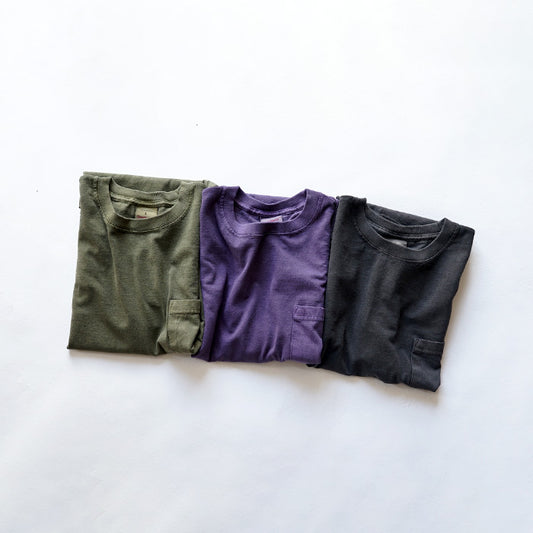 GOODWEAR　L/S POCKET TEE PIGMENT DYE