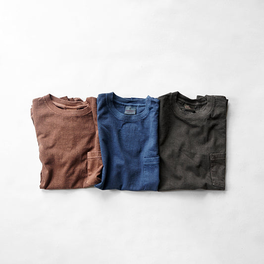 GOODWEAR　L/S POCKET TEE PIGMENT DYE