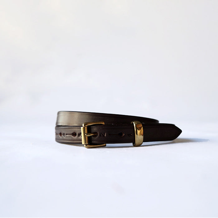 HERALDIC BELTS　3/4inch LEATHER BELT