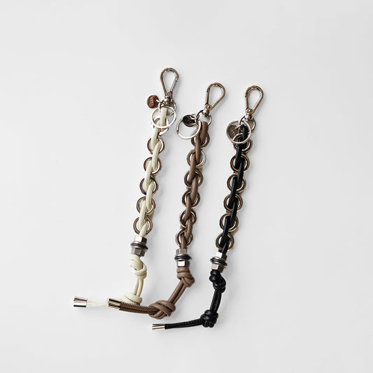ITTI　CRISTY RING CHAIN KNOT CHARM / STCOW