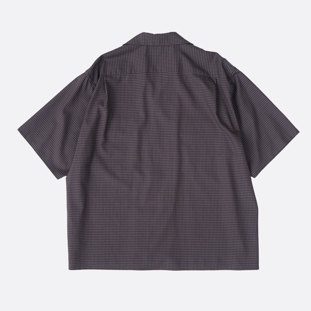 KAPTAIN SUNSHIN Summer Wool Open Collar SS Shirt