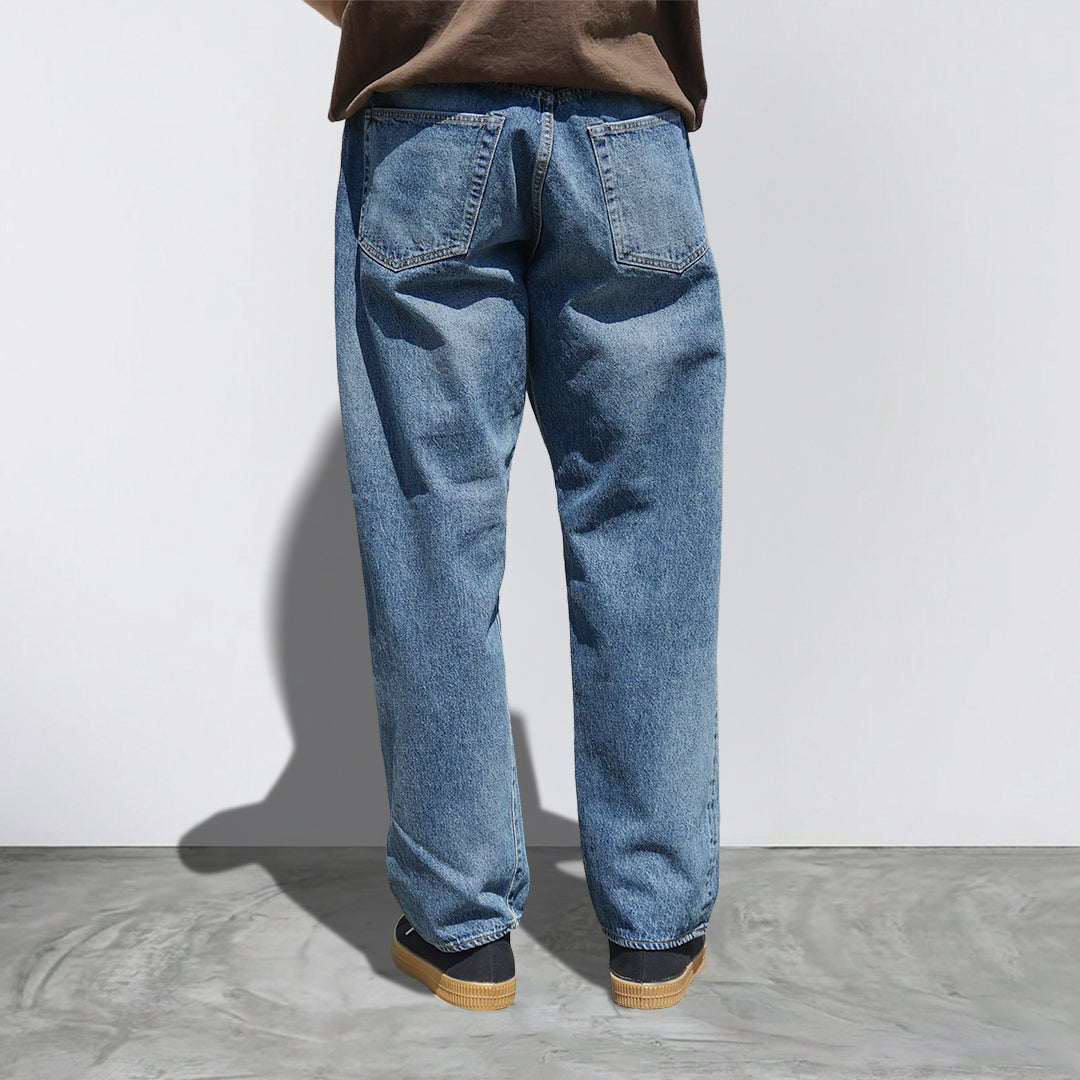 KAPTAIN SUNSHINE 5P Zipper Front Denim Pants