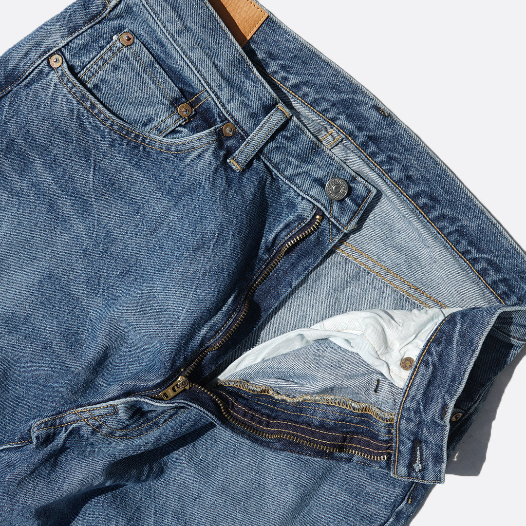 KAPTAIN SUNSHINE 5P Zipper Front Denim Pants