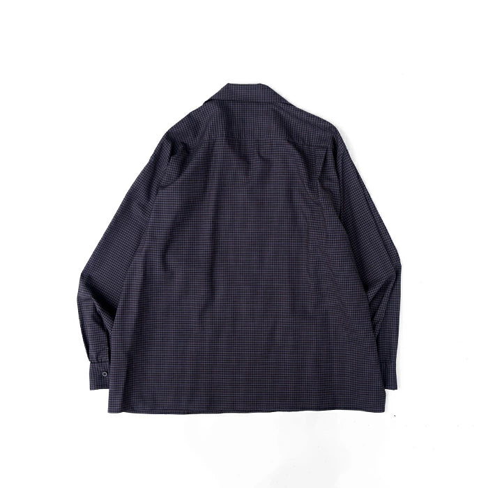 KAPTAIN SUNSHINE Summer Wool Open Collar Shirt