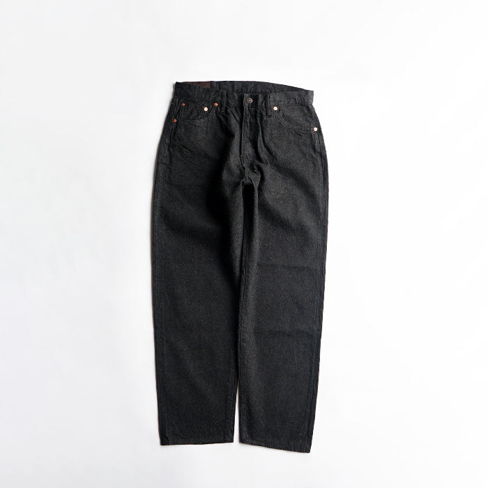 KAPTAIN SUNSHINE　5P Zipper Front Denim Pants - BLACK