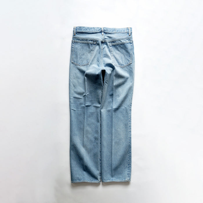 KAPTAIN SUNSHINE　Skate Shoecut Denim Pants -INDIGO VINTAGE WASH