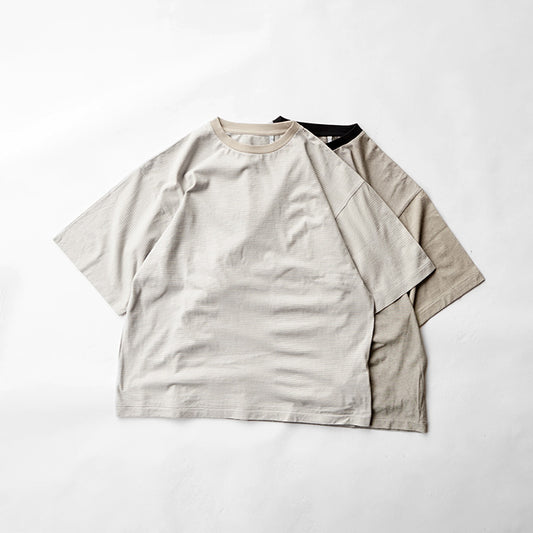 KAPTAIN SUNSHINE　Hard Twisted Stripe Jersey S/S Tee