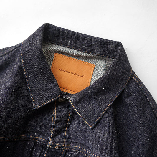 KAPTAIN SUNSHINE　Denim Tracker 1P Jacket -INDIGO ONE WASH