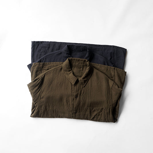 KAPTAIN SUNSHINE　Wool Gauze Work Shirt Jacket
