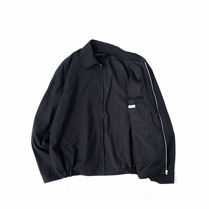 KAPTAIN SUNSHINE　Wool Poplin Zip Blouson