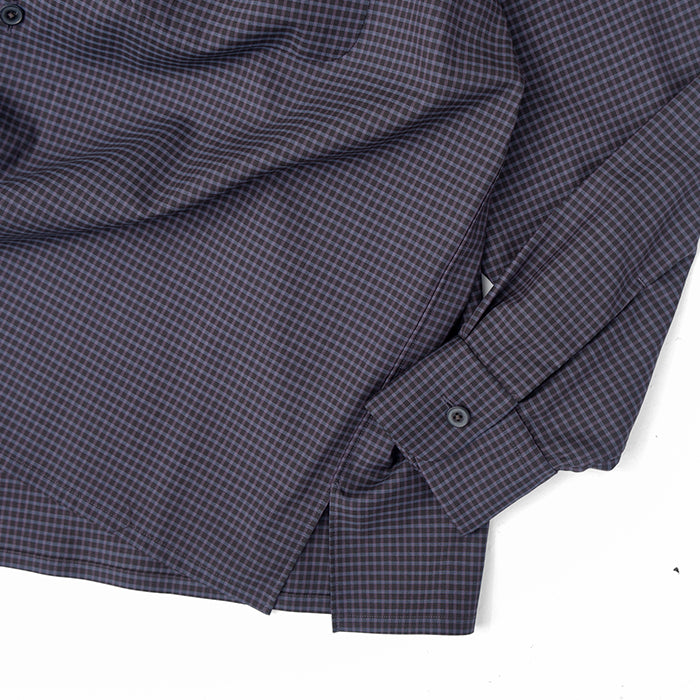 KAPTAIN SUNSHINE　Summer Wool Open Collar Shirt