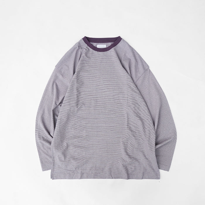 KAPTAIN SUNSHINE　Hard Twisted Stripe Jersey L/S Tee