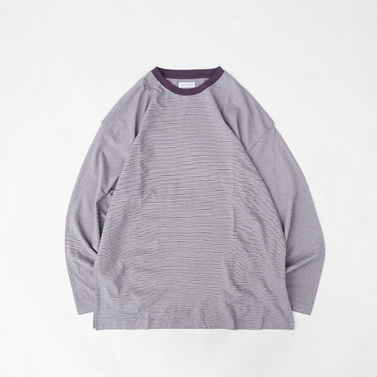 KAPTAIN SUNSHINE　Hard Twisted Stripe Jersey L/S Tee