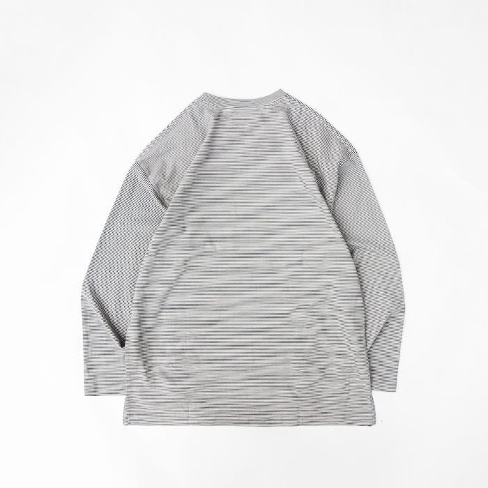 KAPTAIN SUNSHINE　Hard Twisted Stripe Jersey L/S Tee