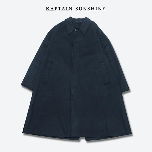 KAPTAIN SUNSHINE Cashmere Melton Walker Coat