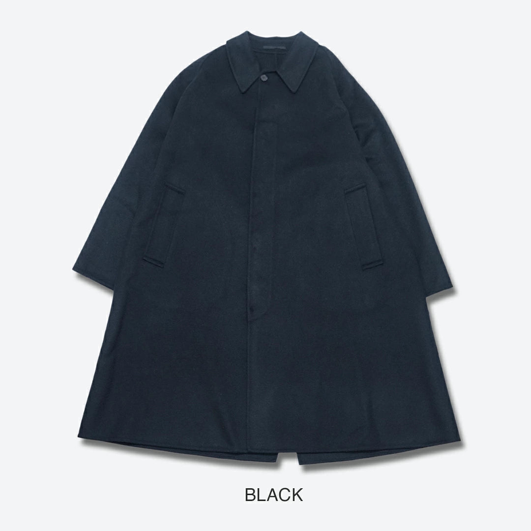 KAPTAIN SUNSHINE Cashmere Melton Walker Coat