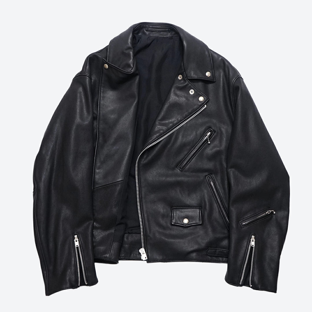 KAPTAIN SUNSHINE Sheepskin Riders Jacket