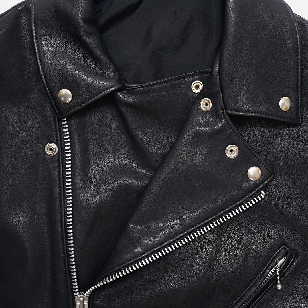 KAPTAIN SUNSHINE Sheepskin Riders Jacket