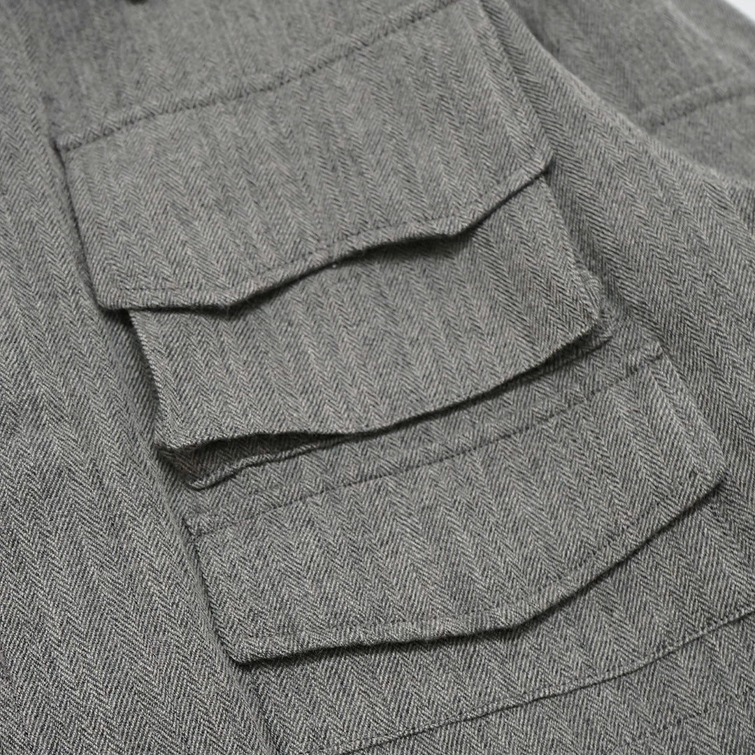 KAPTAIN SUNSHINE Wool Herringbone Explorer Jacket