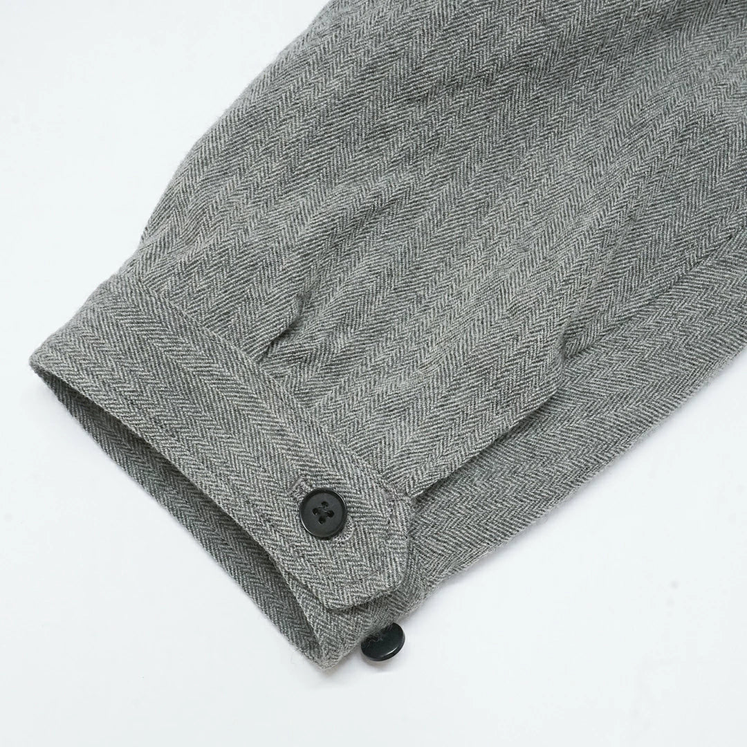 KAPTAIN SUNSHINE Wool Herringbone Explorer Jacket