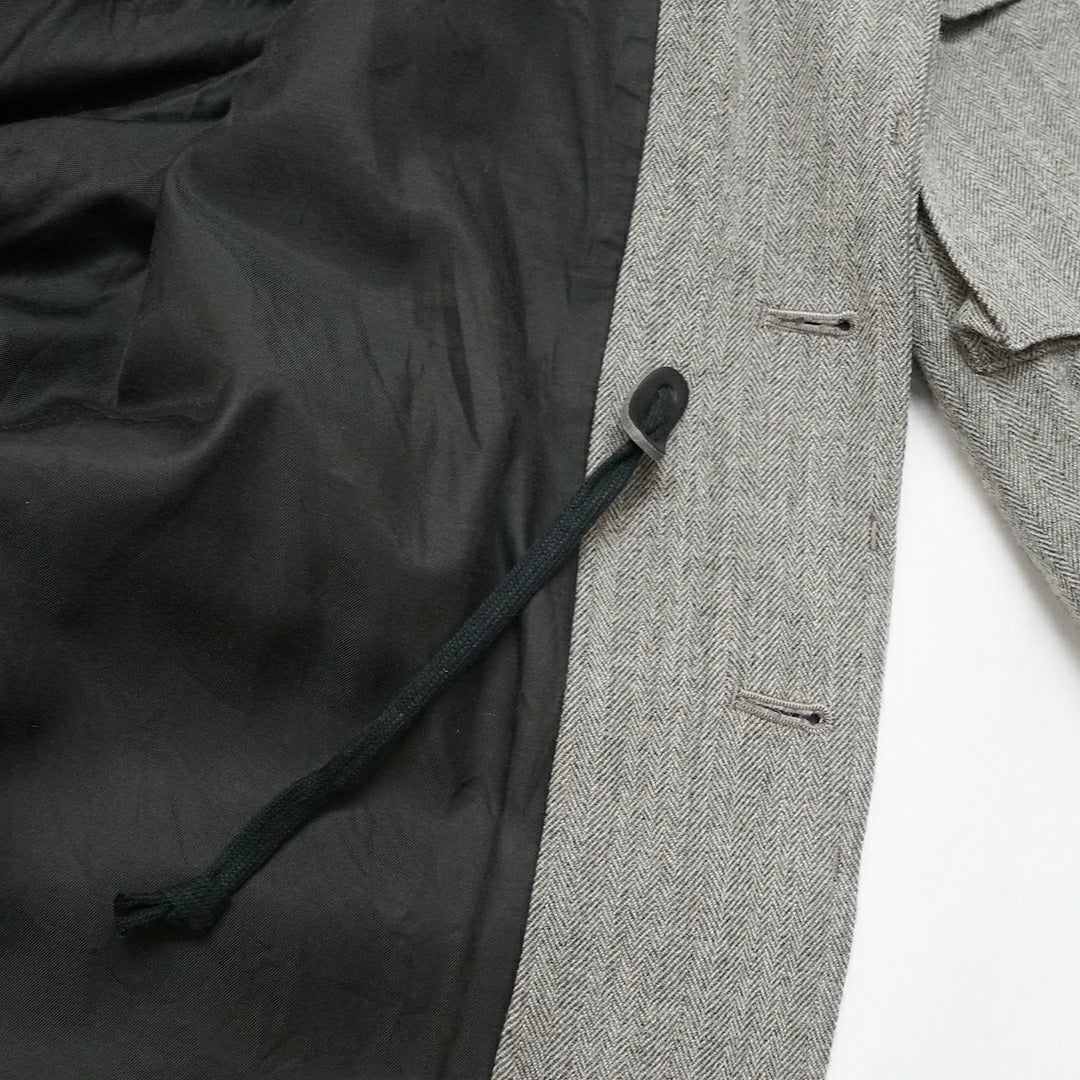 KAPTAIN SUNSHINE Wool Herringbone Explorer Jacket