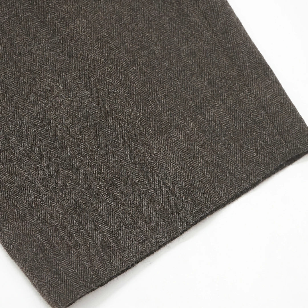 KAPTAIN SUNSHINE Wool Herringbone Easy Trousers
