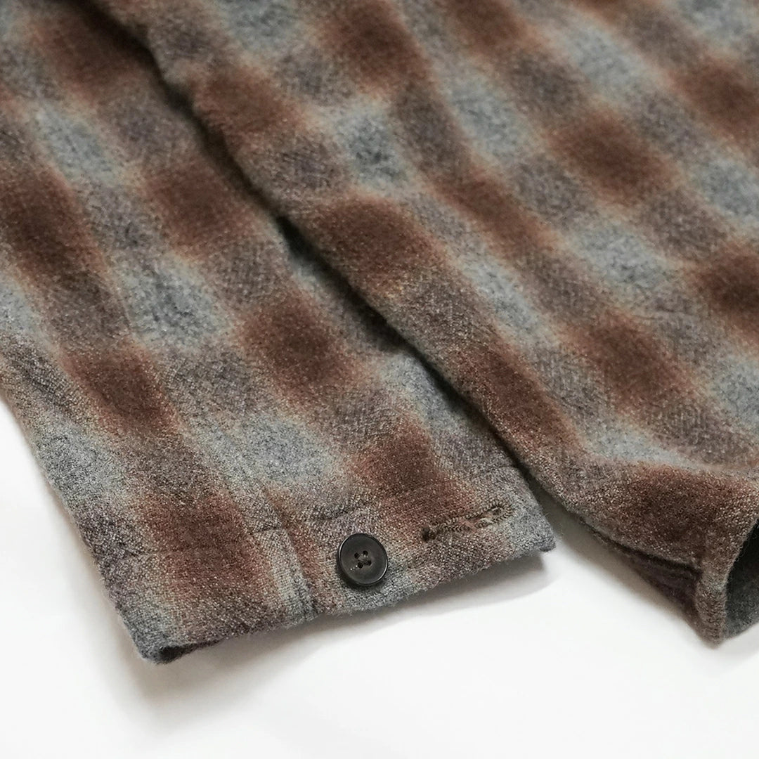 KAPTAIN SUNSHINE  Alpaca Wool Field Shirt Jacket