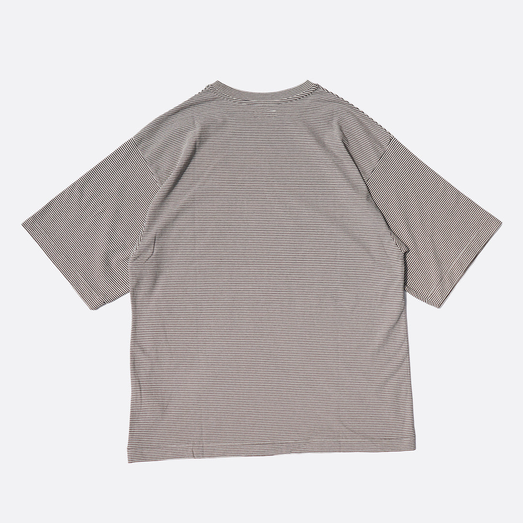 KAPTAIN SUNSHIN Hard Twisted Stripe Jersey Half-sleeve Tee