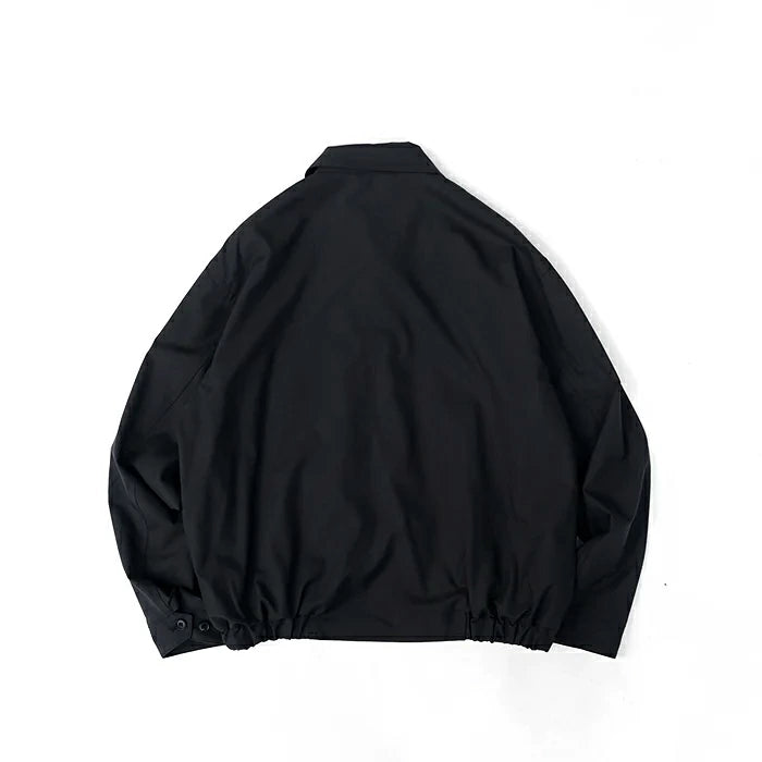 KAPTAIN SUNSHINE Wool Poplin Zip Blouson