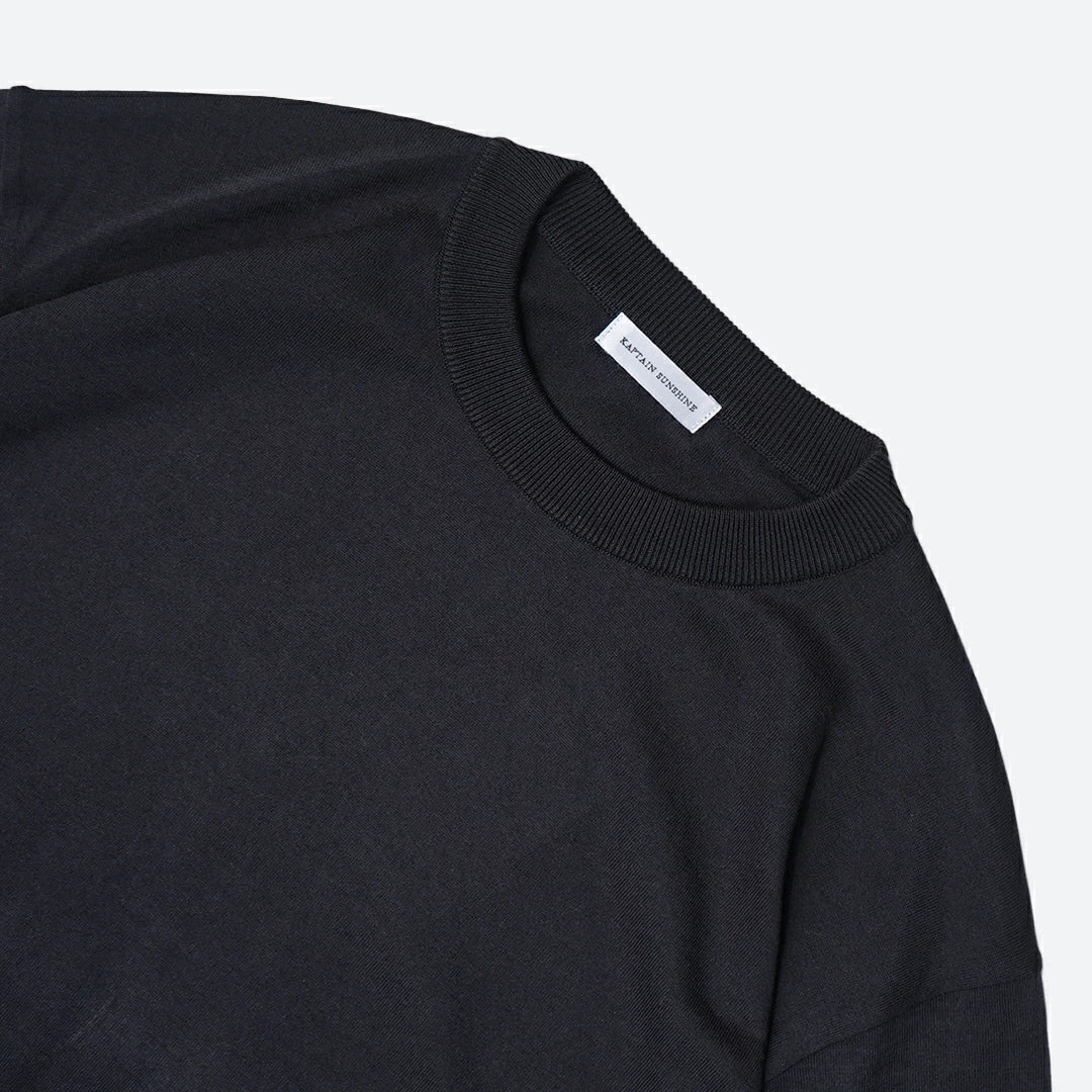 KAPTAIN SUNSHINE Cotton Knit High-gauge Tee