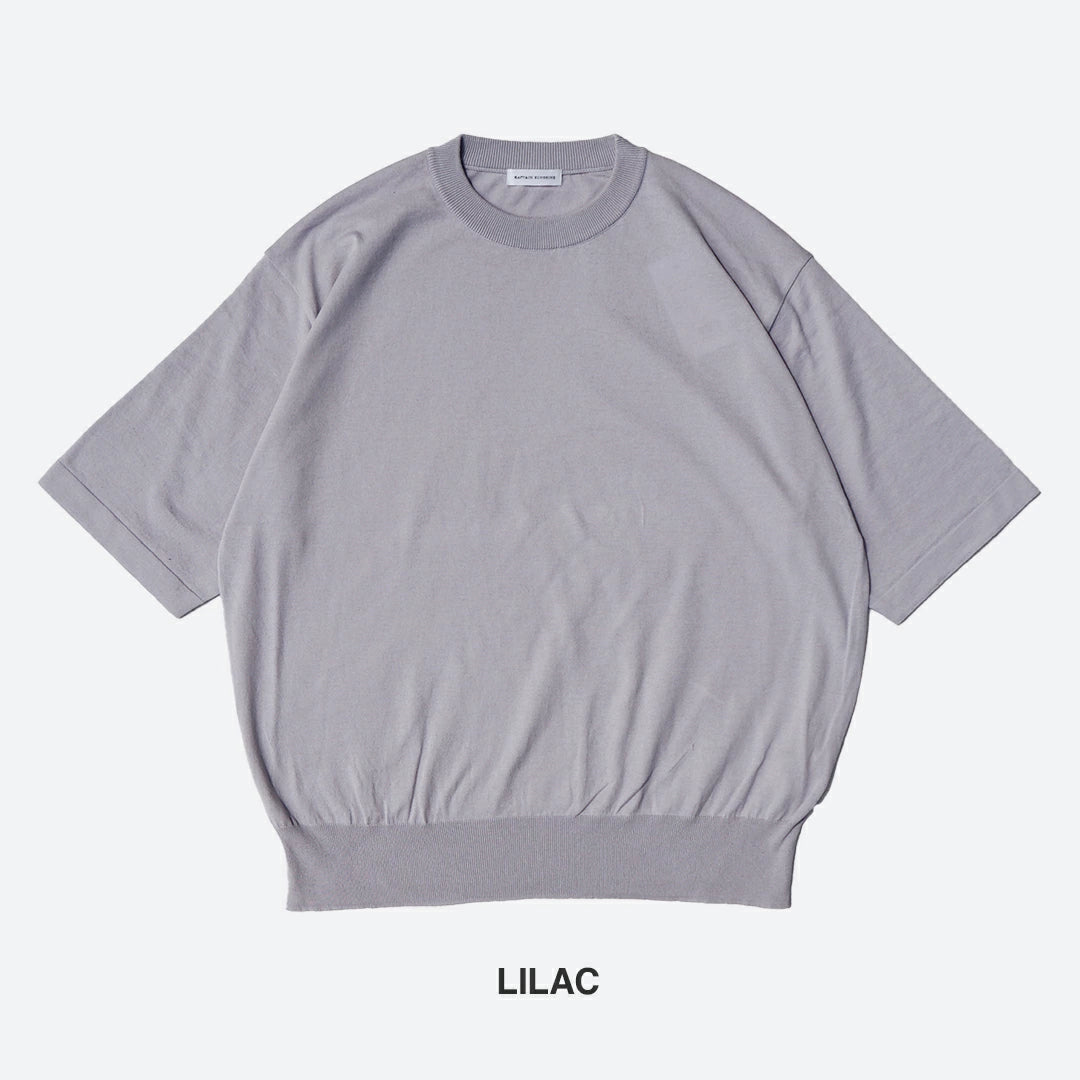 KAPTAIN SUNSHINE Cotton Knit High-gauge Tee