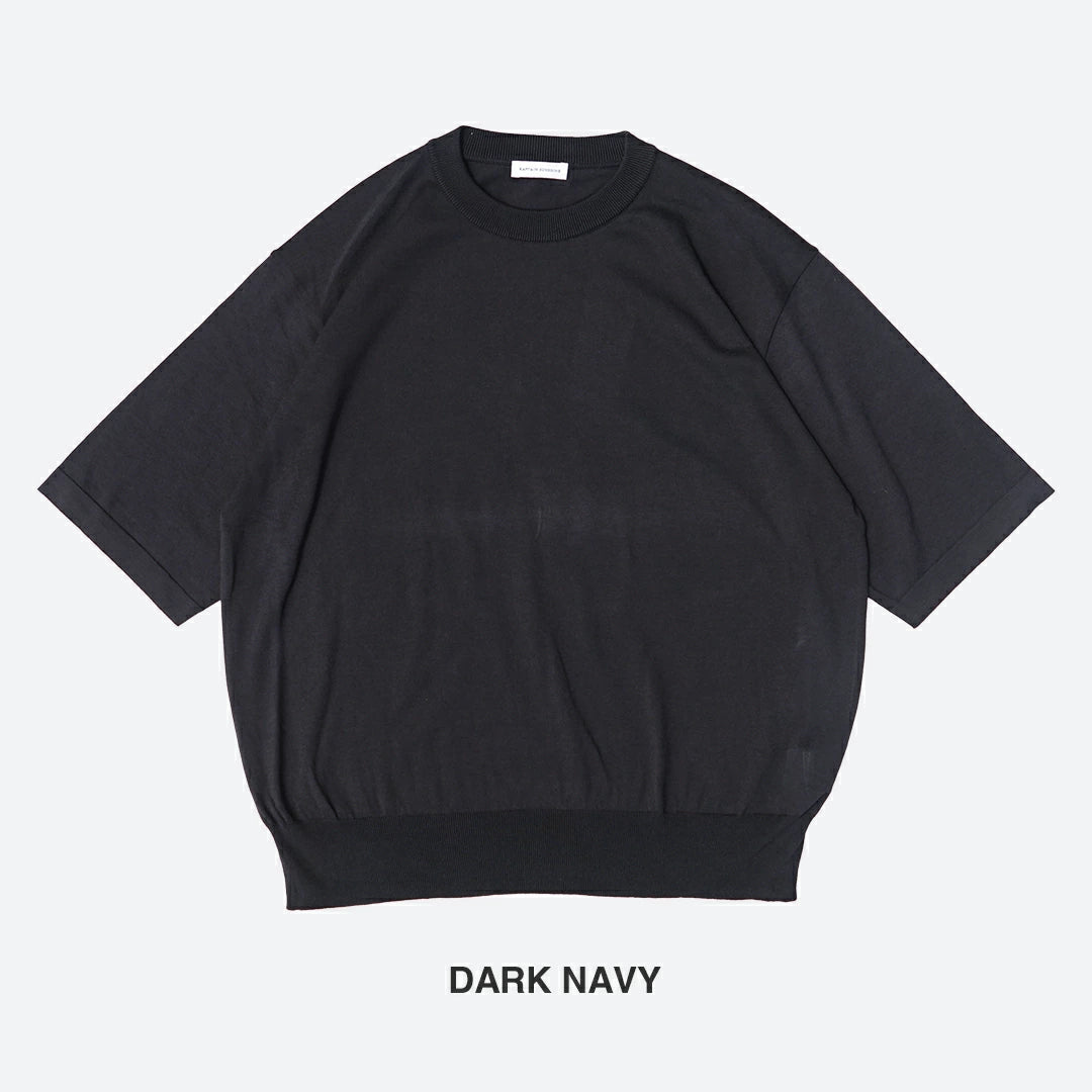 KAPTAIN SUNSHINE Cotton Knit High-gauge Tee