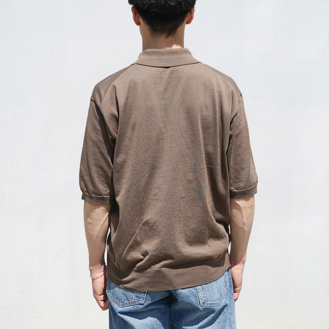 KAPTAIN SUNSHINE Cotton Knit Poloshirt