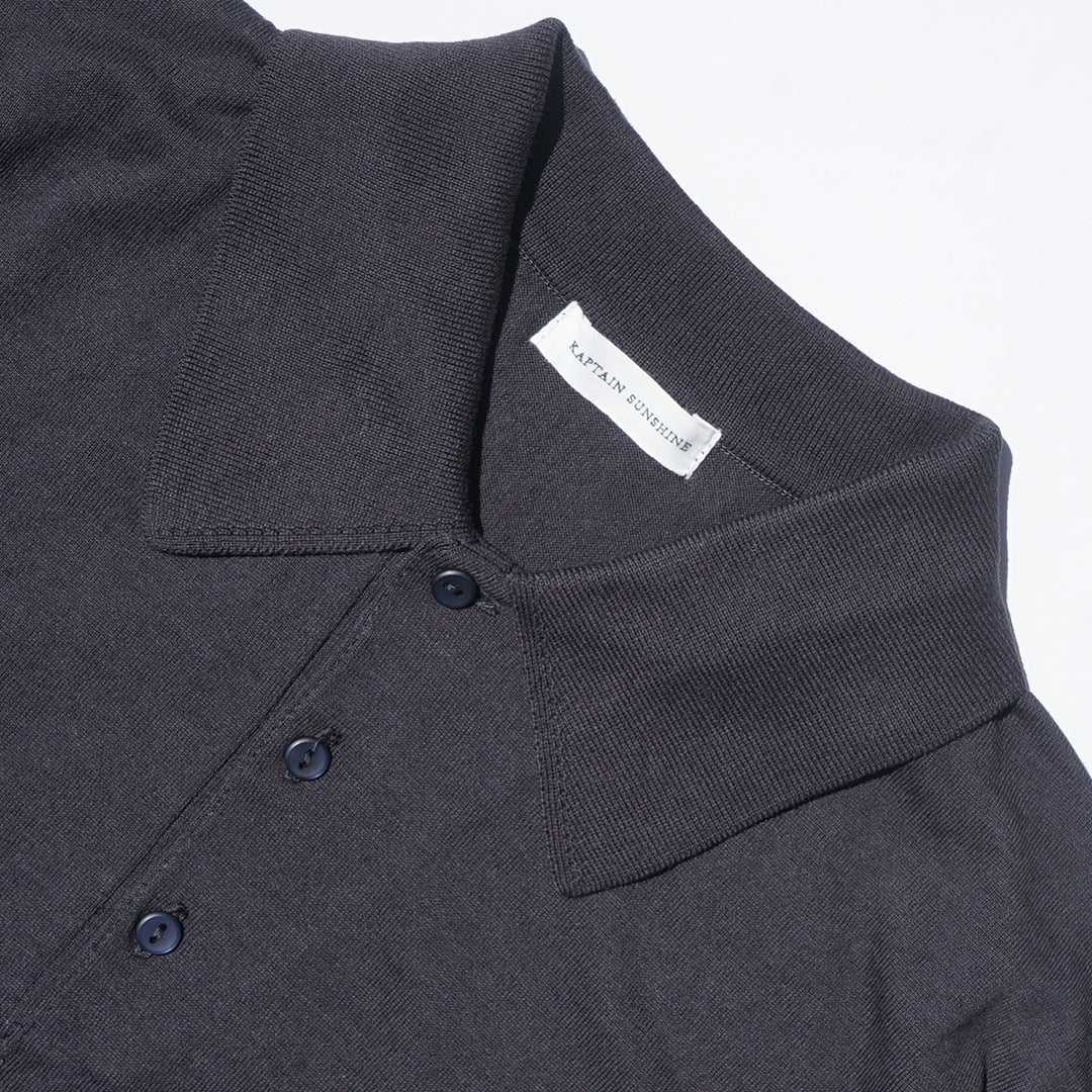 KAPTAIN SUNSHINE Cotton Knit Poloshirt