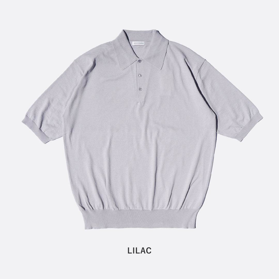 KAPTAIN SUNSHINE Cotton Knit Poloshirt