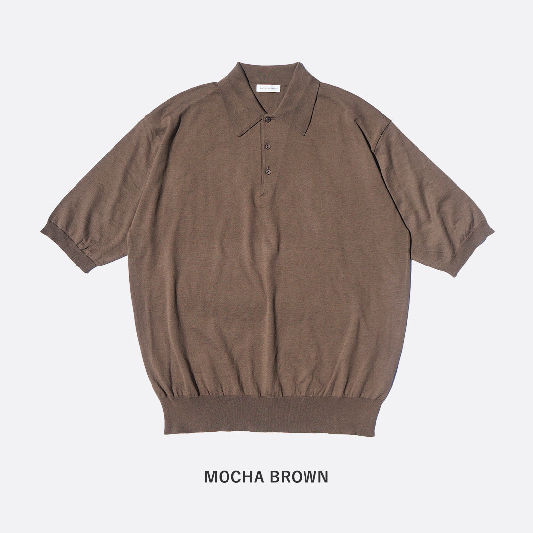 KAPTAIN SUNSHINE Cotton Knit Poloshirt