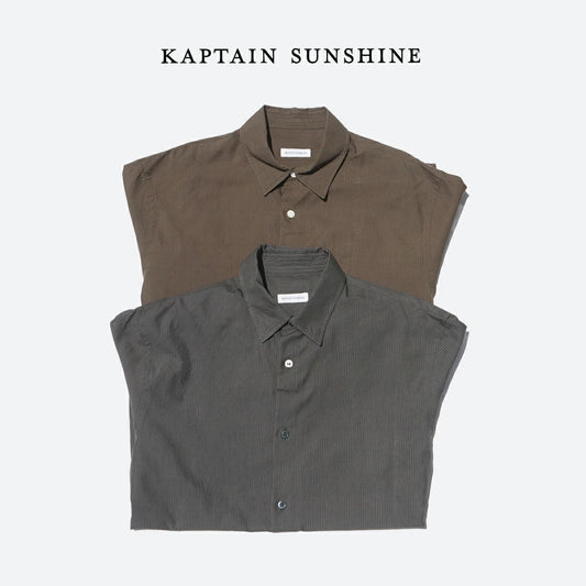 KAPTAIN SUNSHINE  Plain SS Shirt STRIPE