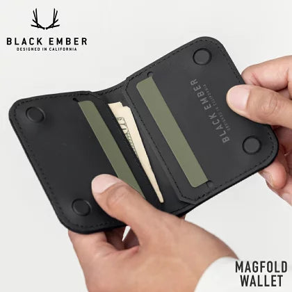 BLACK EMBER MAGFOLD WALLET