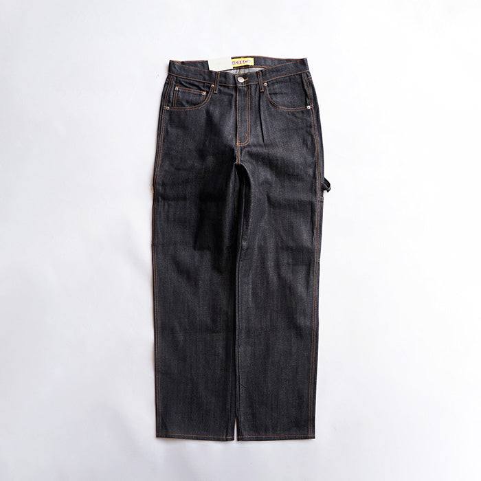 NEO BLUE　CARPENTER BAGGY JEANS -INDIGO BLACK