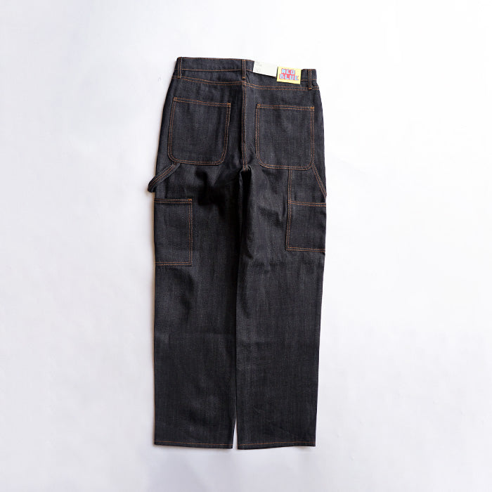 NEO BLUE　CARPENTER BAGGY JEANS -INDIGO BLACK