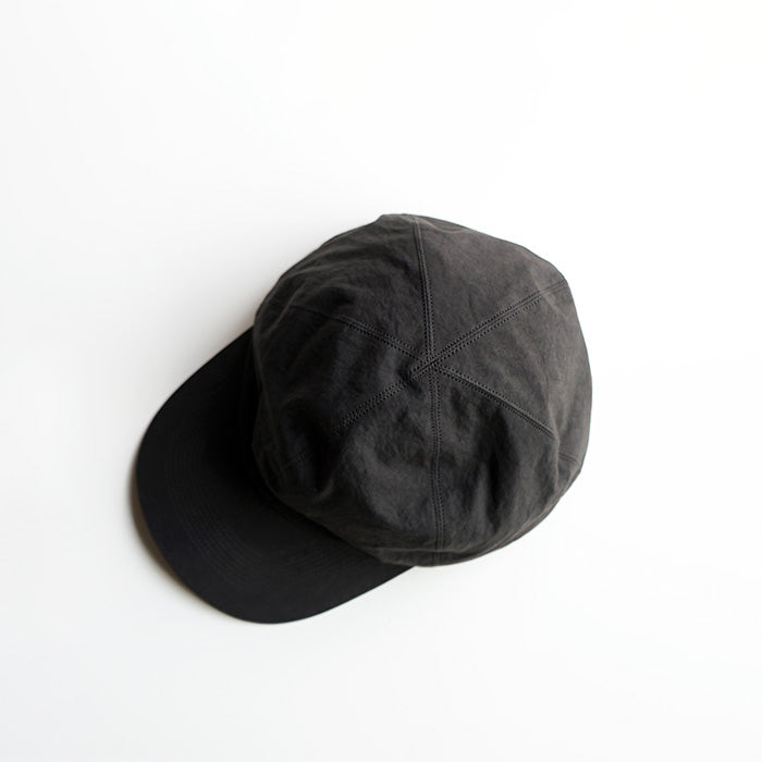 O/EIGHTH　6PANNEL CAP【I】-Grunge Wash Cotton