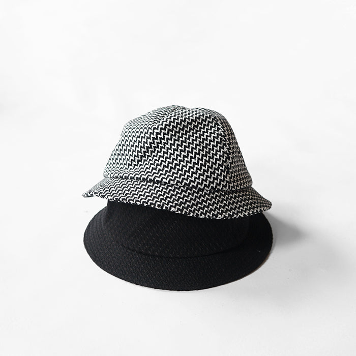 O/EIGHTH　STANDART HAT【U】-Wool Rayon Diagonal
