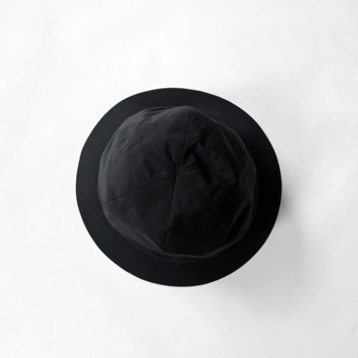 O/EIGHTH　STANDART HAT【U】-Recycle Nylon Dope Dyed Taffeta