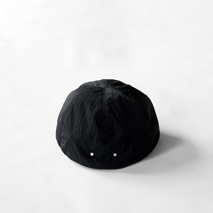 O/EIGHTH　6PANNEL CAP【U】-Recycle Nylon Dope Dyed Taffeta