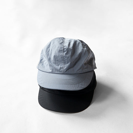 O/EIGHTH　6PANNEL CAP【U】-Recycle Nylon Dope Dyed Taffeta