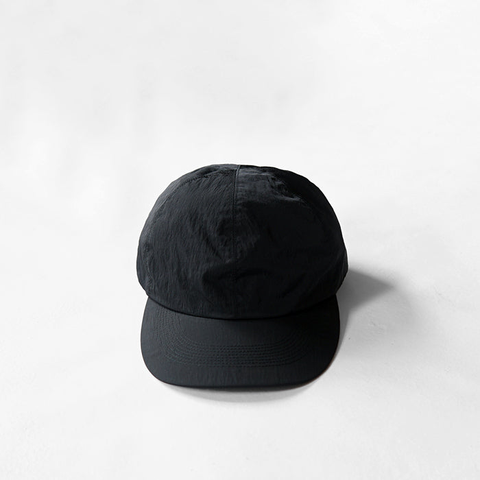 O/EIGHTH　6PANNEL CAP【OH】-Recycle Nylon Dope Dyed Taffeta