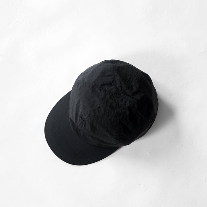 O/EIGHTH　6PANNEL CAP【OH】-Recycle Nylon Dope Dyed Taffeta