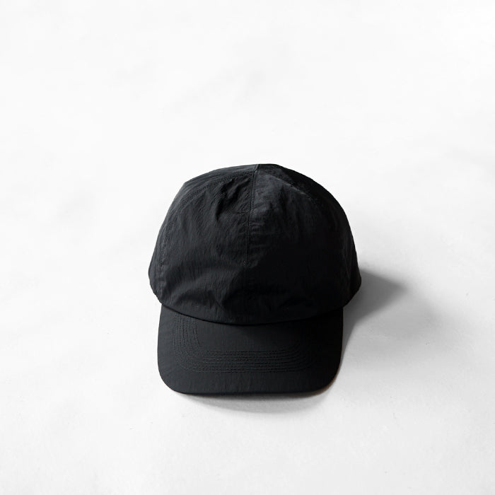 O/EIGHTH　6PANNEL CAP【I】-Recycle Nylon Dope Dyed Taffeta