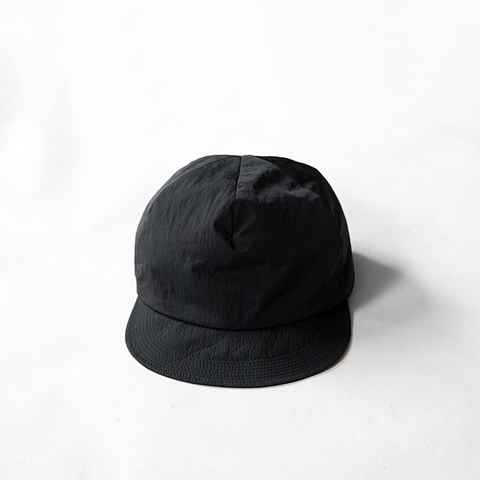 O/EIGHTH　6PANNEL CAP【Y】-Recycle Nylon Dope Dyed Taffeta