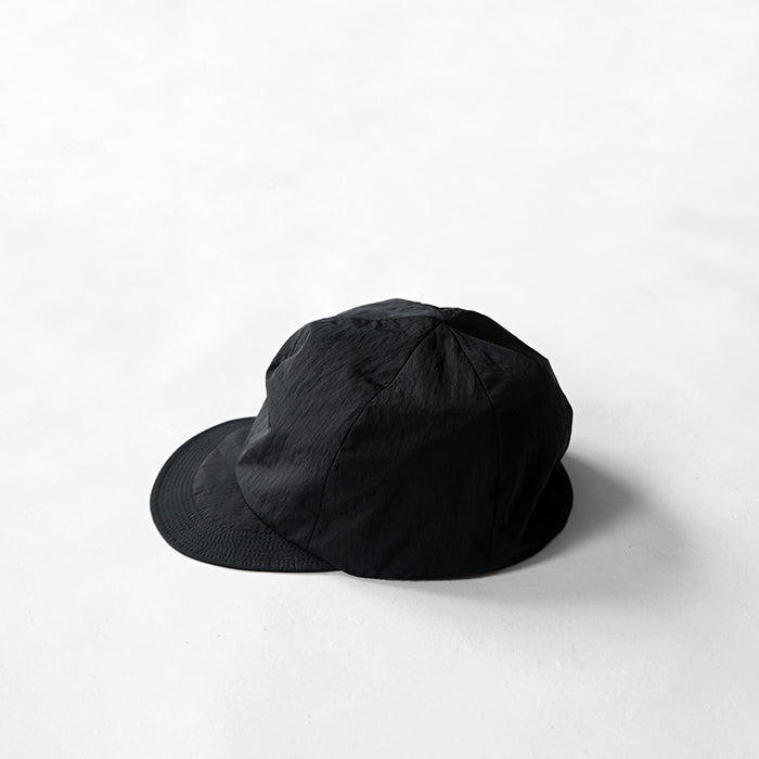 O/EIGHTH　6PANNEL CAP【Y】-Recycle Nylon Dope Dyed Taffeta